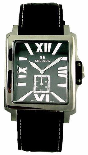 Seculus 4492.1.1069 black-n, ss, black leather