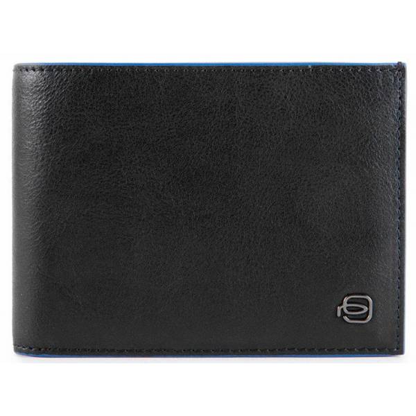 Piquadro B2S/Black Портмоне с отдел. для 12 кред.карт с RFID защитой (13x9,5x1,5)