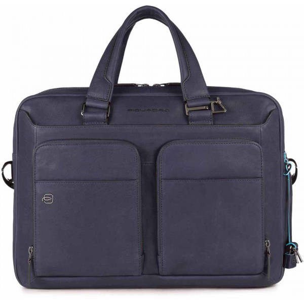 Piquadro BK SQUARE/O.Blue Сумка двуручная с отдел. д/ноутбука15"/iPad Air/Pro (39,5x28x10)