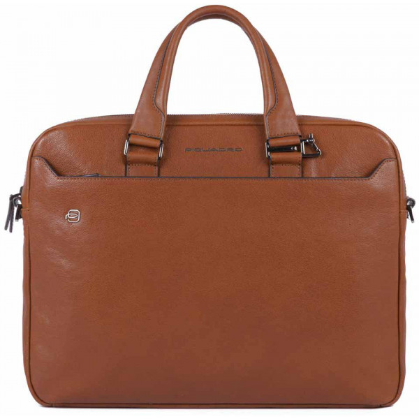 Piquadro BK SQUARE/Tobacco Портфель двуручн. с отдел. д/ноутбука 14"/iPad/iPad Air/2 (40,5x30x7)