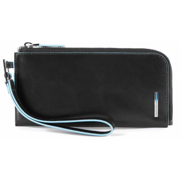 Piquadro BL SQUARE/Black Клатч с отдел. д/смартфона с RFID защитой (20x9,5x1,5)