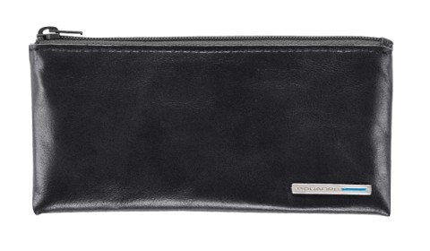 Piquadro BL SQUARE/Black  Ключница на молнии (14x7,3x1)