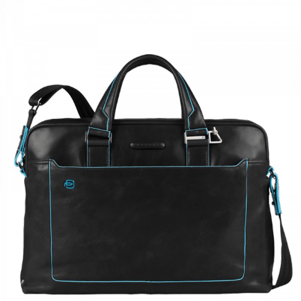 Piquadro BL SQUARE/Black  Портфель двуручн. с отдел. д/ноутбука/iPad/iPad Mini 