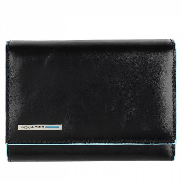 Piquadro BL SQUARE/Black Портмоне верт. с отдел. для 12 кред.карт с RFID защитой (12,5x9x2,5)