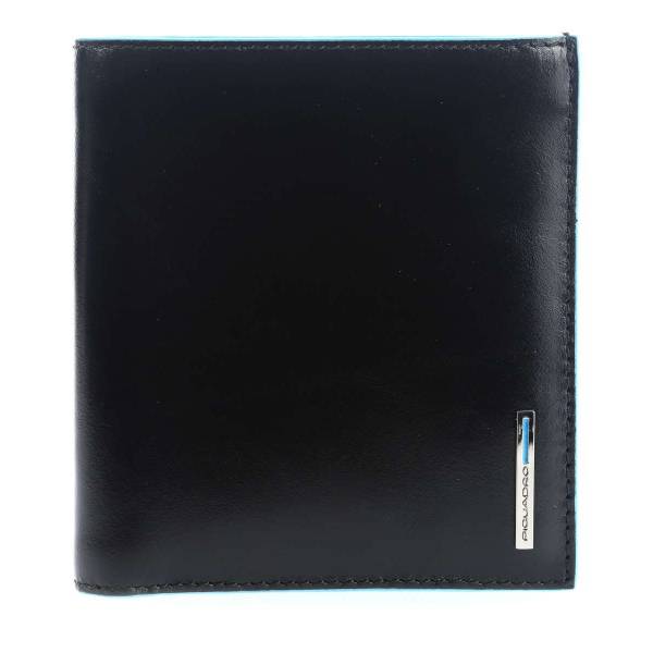 Piquadro BL SQUARE/Black Портмоне верт. с отдел. для 9 кред.карт с RFID защитой (11x12,5x2,5)