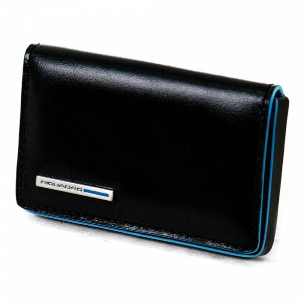 Piquadro BL SQUARE/Black  Визитница для своих визиток (10x6x1,3)
