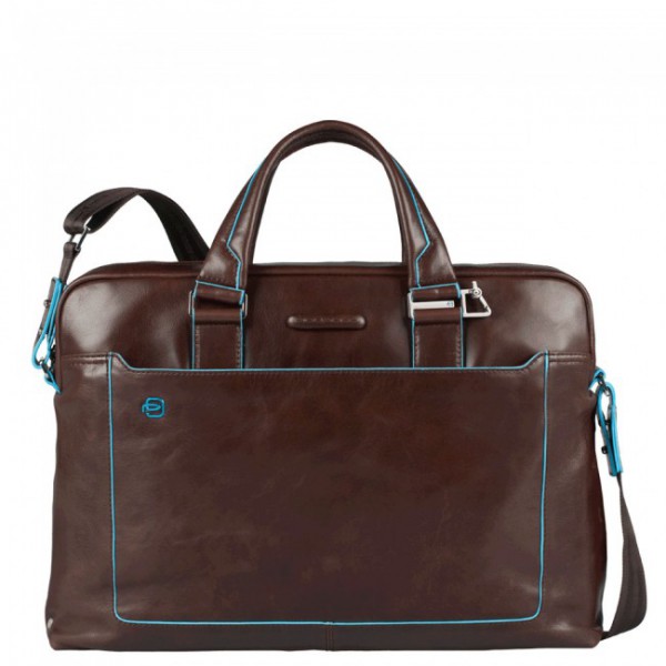 Piquadro BL SQUARE/Cognac Портфель двуручн. с отдел. д/ноутбука/iPad/iPad Mini (38,5x27x8,5)