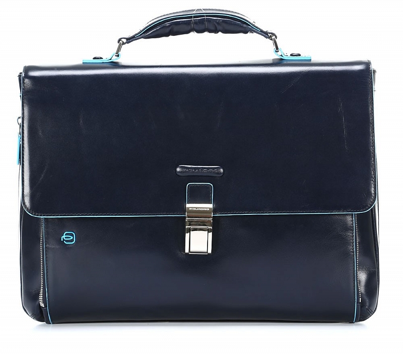 Piquadro BL SQUARE/N.Blue Портфель с отдел. д/ноутбука 15"/iPad Air/Pro (41x30x10)