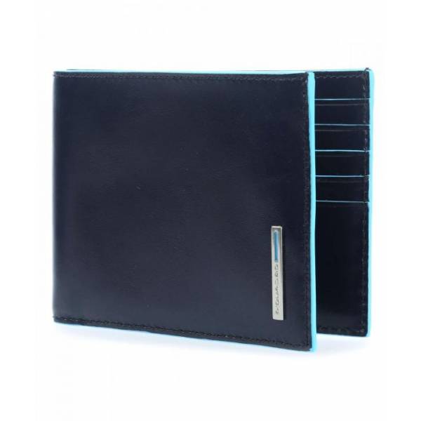 Piquadro BL SQUARE/N.Blue Портмоне с отдел. для 12 кред.карт с RFID защитой (12,5x9,5x1,5)