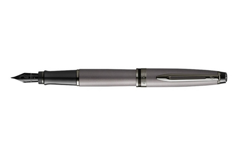 Waterman EXPERT  Metallic Silver Lacquer RT   FP F