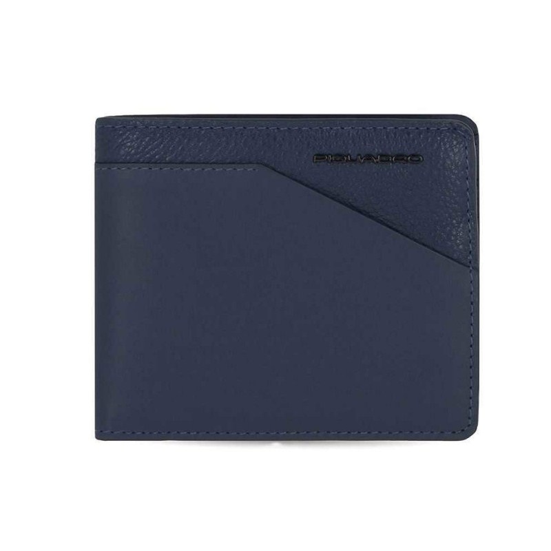 Piquadro MARTIN/Blue  Портмоне гориз. с отдел. для док. с RFID защитой (11x9x1,5)