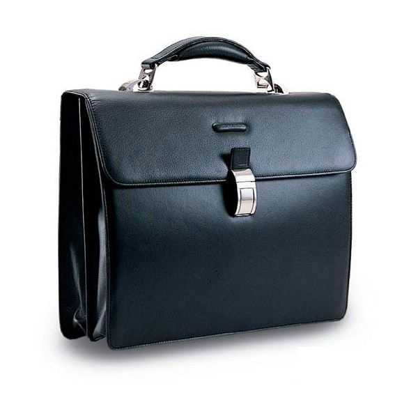 Piquadro MODUS/Black Портфель на 2 отдел. с отдел. д/ноутбука (40x31x10)