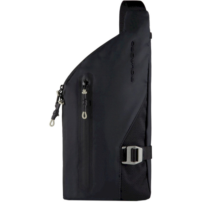 Piquadro PQ-M/Black Монорюкзак с отдел. д/iPad Mini с RFID защитой (18,0x37x9)