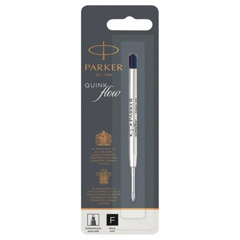 Parker Стержень   Parker QuinkFlow шарик. черн. F  блистер