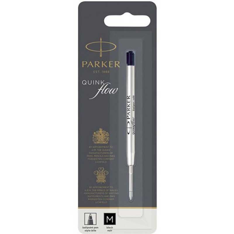 Parker Стержень   Parker QuinkFlow шарик. черн. M  блистер