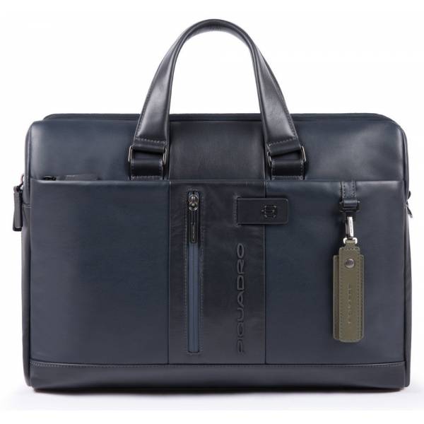 Piquadro URBAN/Blue Портфель двуручн. с отдел. д/ноутбука 15"/iPad Air/Pro (42,5x30x9,5)